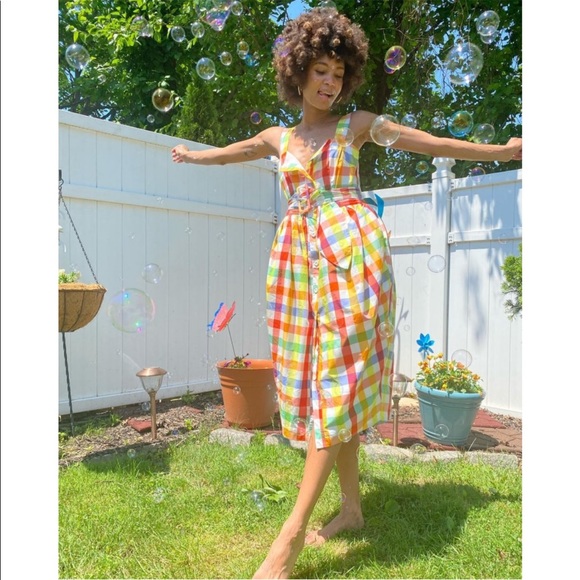 NWT Christopher John Rogers x Target Plaid Dress. Size 2 - Picture 2 of 13